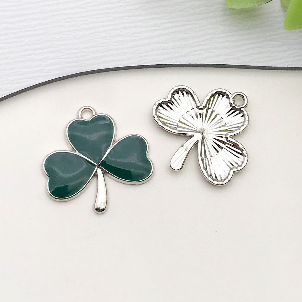 Clover Ireland DIY Jewelry: Lucky Clover Hat, Keychain, Bracelet, Earrings, Pendant, Good Luck Charm.