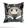 Girls L-Last Tour Pillow Case Anti-dustmite Pillowcase Invisible Zipper Silky Short Plush Sofa Cushion Cover