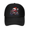 Christmas Monster Graphic Mesh Baseball Cap Dad Hat Hip Hop Snapback Cap