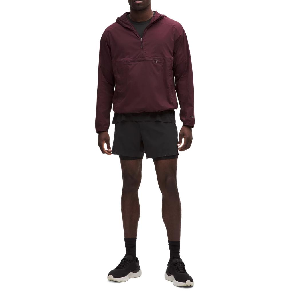 Lululemon Fast And Free Sports Shorts 5' Men's Black LM7BKRS