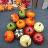 12Pcs Mini Artificial Pumpkins Thanksgiving Decor Decorative Small Fall Simulation