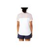 Asics Court Ss Top Comfortable Soft Breathable Short Sleeve T-Shirt Women Tops White Pink 2042A262-108