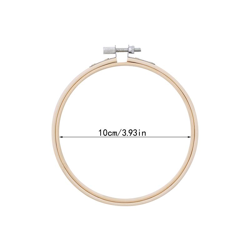 

LMDZ 10 шт. Бамбуковая рамка Пяльцы для вышивания Кольцо DIY Рукоделие Вышивка крестом Машинная Круглая петля 8-24 см Инструменты для вышивания крестом