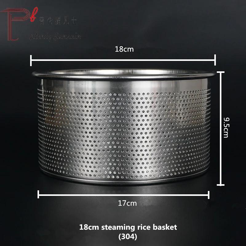 304 Stainless Steel Malatang Rice Noodle Colander Cooking Noodle Spoon Basket Oil Filter Frying Pan Frying Net