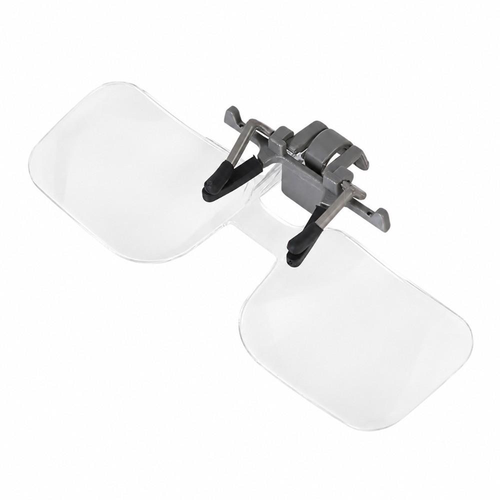 1pcs Clip On Style Clip On Magnifying Glass Reading Magnifying Glasses Reading Books