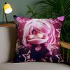 M-Murder D-Drones Game Pillow Case Anti-Dustmite Pillowcase Invisible Zipper Silky Short Plush Sofa Cushion Cover