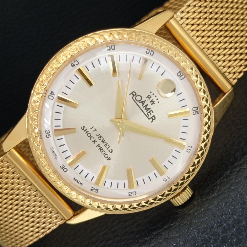 

SWISS VINTAGE HAND-WINDING MENS REFURBISHED SILVER COLOR DIAL WATCH a707358-1