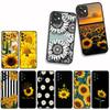 For Apple iPhone 17 16 15 11 Pro XS Max XR 6 7 8 Plus + SE 2020 5 16E Phone Cover Case Sunflower Flower Yellow