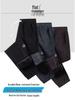 Men's Fleece-Lined Corduroy Joggers: Autumn/Winter Elastic Waist Casual Pants, Korean-Style Trendy and Versatile.