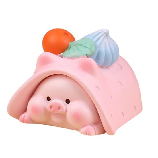 

Фигурка свиньи, нескользящая, устойчивая к царапинам, коллекционная основа, светостойкая, невыцветающая, небьющаяся, настольное полимерное одеяло, фигурка свиньи, поставка автомобиля розовый
