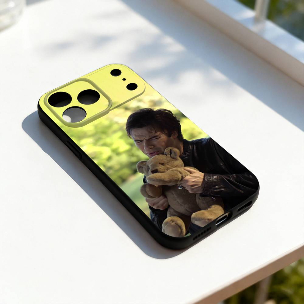 

The V-Vampire D-Diaries Cool Phone Case Silicone Black Soft For iPhone 17,16,15,14,13,12,11,Pro,Max,Plus,E,SE4,Air,Mini iPhone12PRO