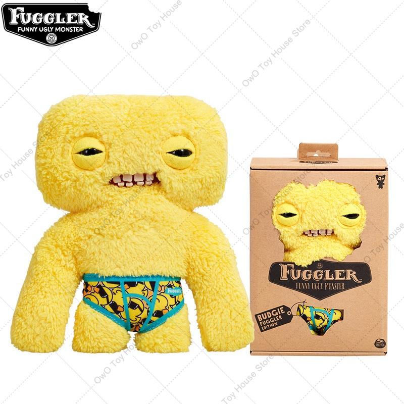 Original Fuggler Hässliche Zähne Monster Plüschtiere Kawaii Cartoon Fugglers Genervter Außerirdischer Weitäugiger Sonderling Plüschpuppen Geschenke Kinder
