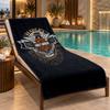 Beach Towel with Harley-Davidson Design, Quick Dry Lightweight Towel for Swimming Pool Travel