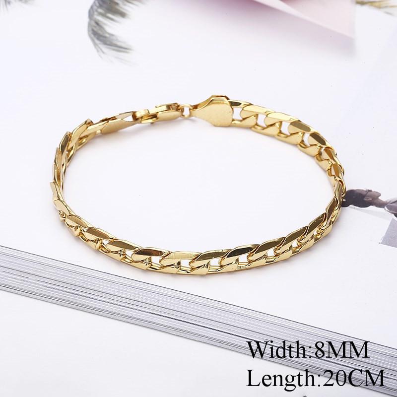 

18K Gold-Plated Fashion Men s Bracelet with Creative Design