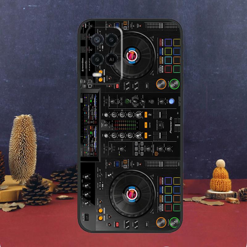 

Electronic Music DJ Controller Mixer Case For OPPO A54 A74 A94 A98 A78 A79 A16 A76 A96 A5 A9 A17 A77 A15 A52 A72 A53 A57S Cover OPPO A5 2020