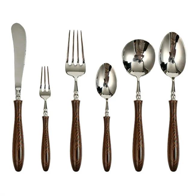 4/6-Piece 18/8 Stainless Steel Flatware/Cutlery Set