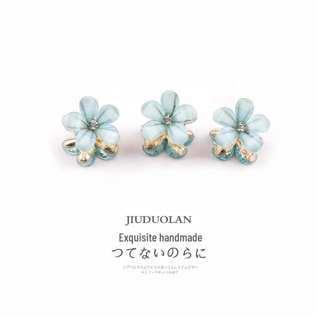 Princess Mini Claw Hair Clips for Women - Summer Side Bang Accessory