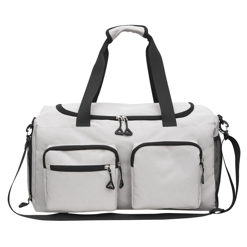 Going Out with Large Capacity Pressure-reducing Hand Luggage Bag Dry Wet Separation Exercise Training Gym Bag Belt Shoe Compartment