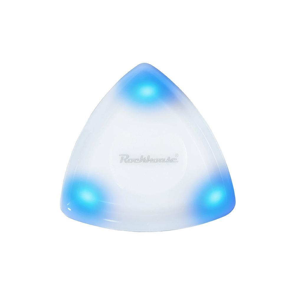 4.1*4.1cm Glowing Acoustic Guitar Picks ABS Plectrum Ukulele Picks Electric Guitar Part Accessory 1