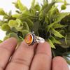 Citrine Ring Gemstone Jewelry, 925 Solid Sterling Silver Ring, Handmade Jewelry Birthstone Ring, Gift For Love