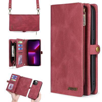 Suitable For 15PROMAX Flip Phone Protective Case 14 Plug-in Phone Leather Case Wallet Phone Case