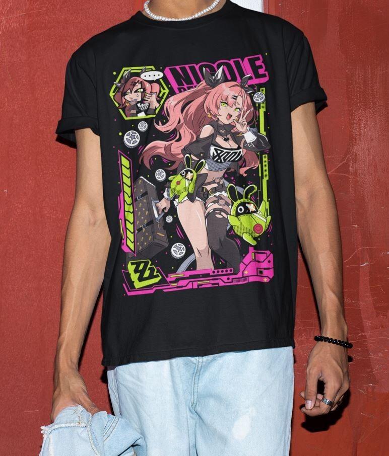 

Zenless Zone Zero nicole demara T-shirt Short Sleeve Unisex All Sizes M