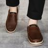 New Handmade Men's Shoes Leather Casual Shoes Breathable Office Male Flats Moccasins Driving Loafers Slip on Business Shoe