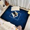 H-Hamburger SV Team Hallway Carpet Non-Slip Laundry Room Mat Laundry Decor Balcony Child Living Room Toilet Rug