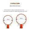 INVUI Adult Indoor Outdoor Wall-Mounted Solid Basketball Rim