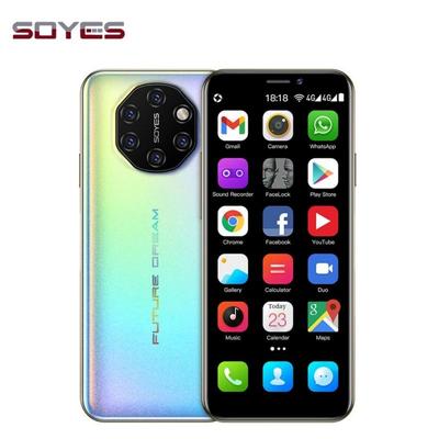 Soyes S10I Mini Smartphone 3.5inches HD 3GB RAM 32/64GB ROM 5MP LTE 4G 2050mAh Portable Face/Fingerprint Unlocked Android Pocket Mobile Phone