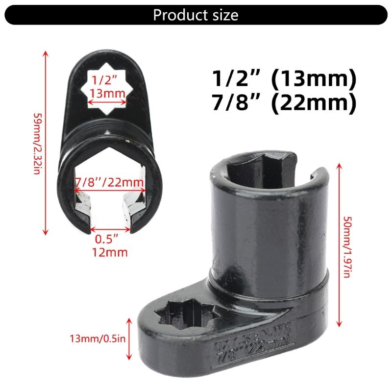 High Strength Alloy Steel Oxygen Sensors Wrench Suitable for Automotive Repair Technicians, Mechanic & DIYer Enthusiasts