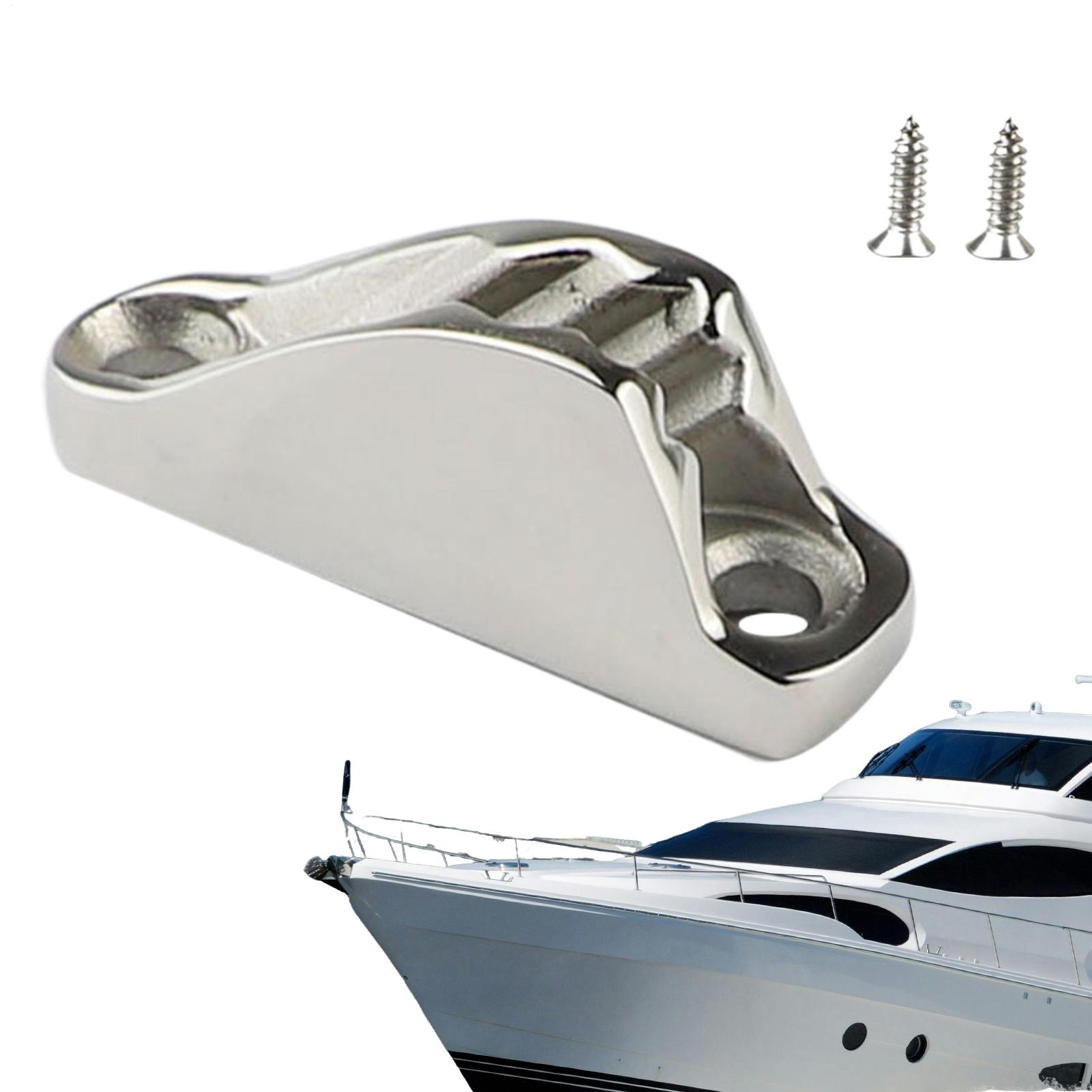 

Kayak Cleat Ship Rope Clamp Non-Slip Ship Cleat Clamp for Dock Boat Fishing Marine Camping River Beach Lake Touring CN