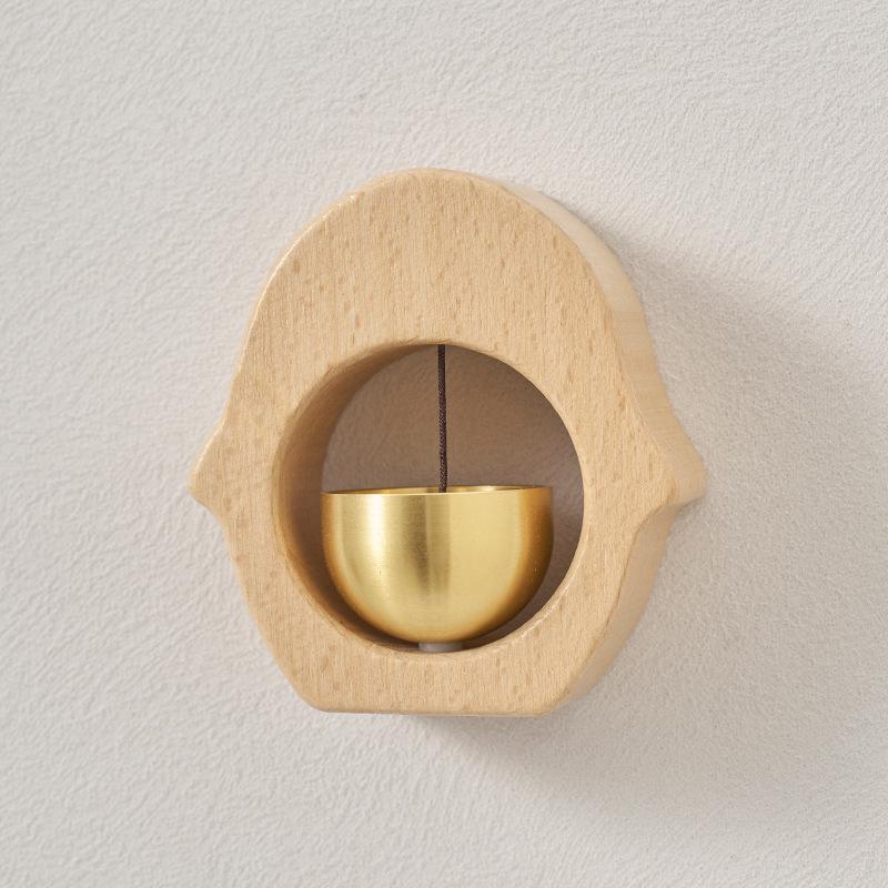 Wind Chime Dopamine Brass Japanesestyle For Bedroom Entrance Door Decoration