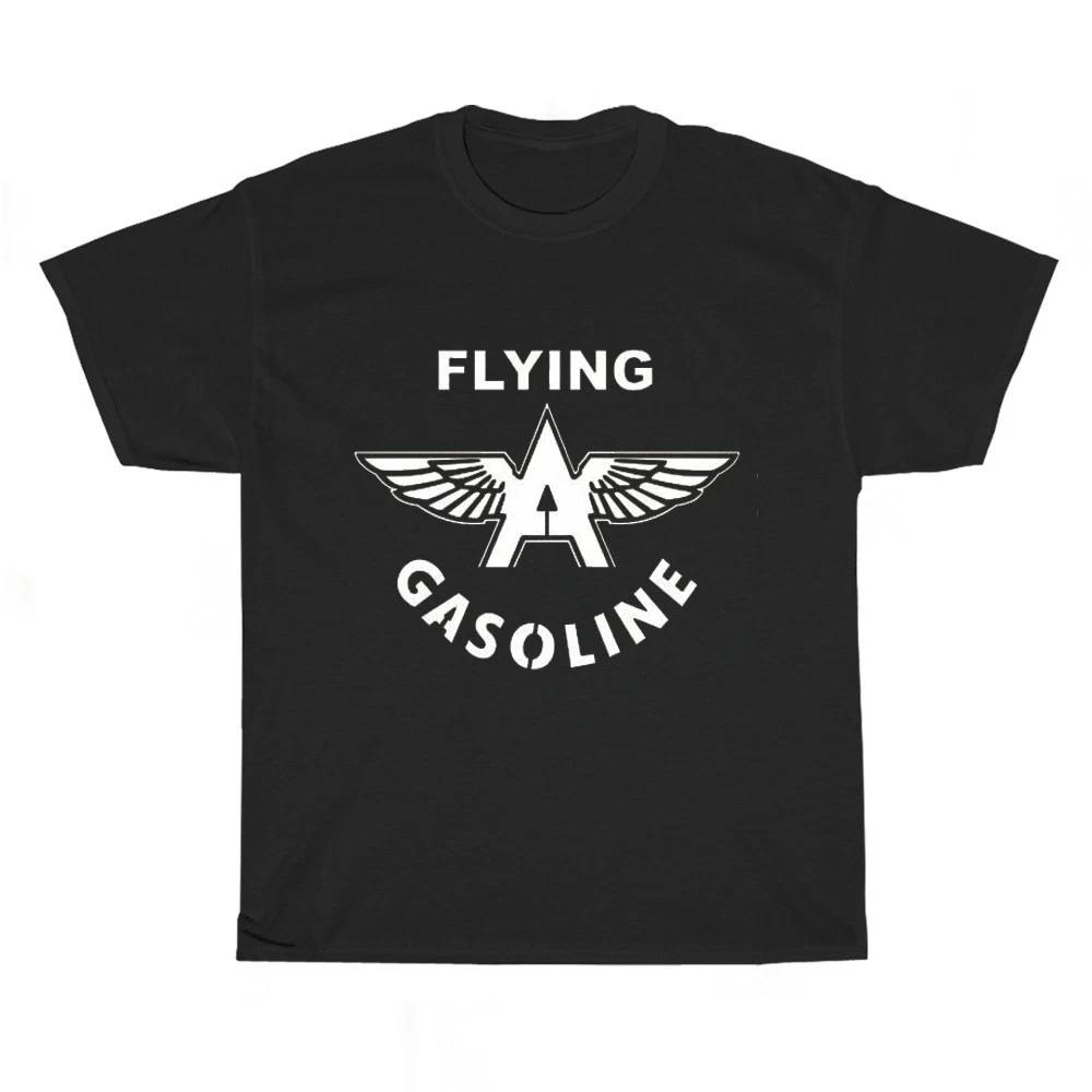 New Flying A Gasoline Oil Car Motorcycle logo Unisex T-Shirt Funny Size S to 5XL XXL