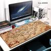HYBXAXC Game Map Mouse Pad Large Size Rubber Base Anti-slip PC Desk Accessories Mousepad for   Gamer Keyboard Mats Decor Mat