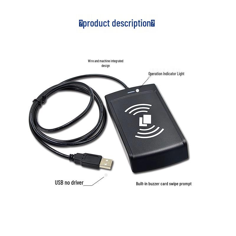 High-Frequency 13.56MHz NFC RFID Reader Writer 14443A With RS232 Serial Port