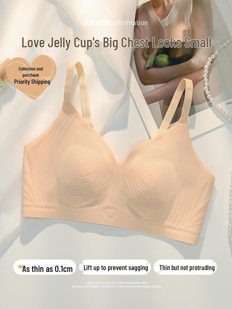 Ultra-Thin Seamless Bra for Women - Minimizing, Cool, Breathable, Soft Support