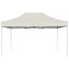 Profi Party Tent Foldable Aluminum 4.5 X 3 M Cream