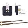 Quartz Clock DIY Kit Wall Clocks Long Axis Powerful Movement Walnut Pointer Silent Mechanism Modern Clocks DIY Accessories