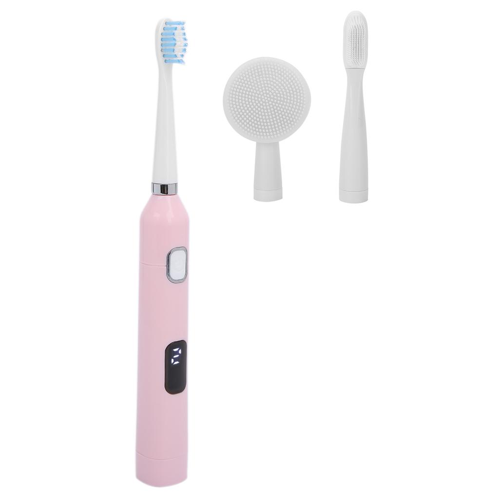 Electric Toothbrush Rechargeable Whitening Teeth Cleaning Waterproof Toothbrush for Adults