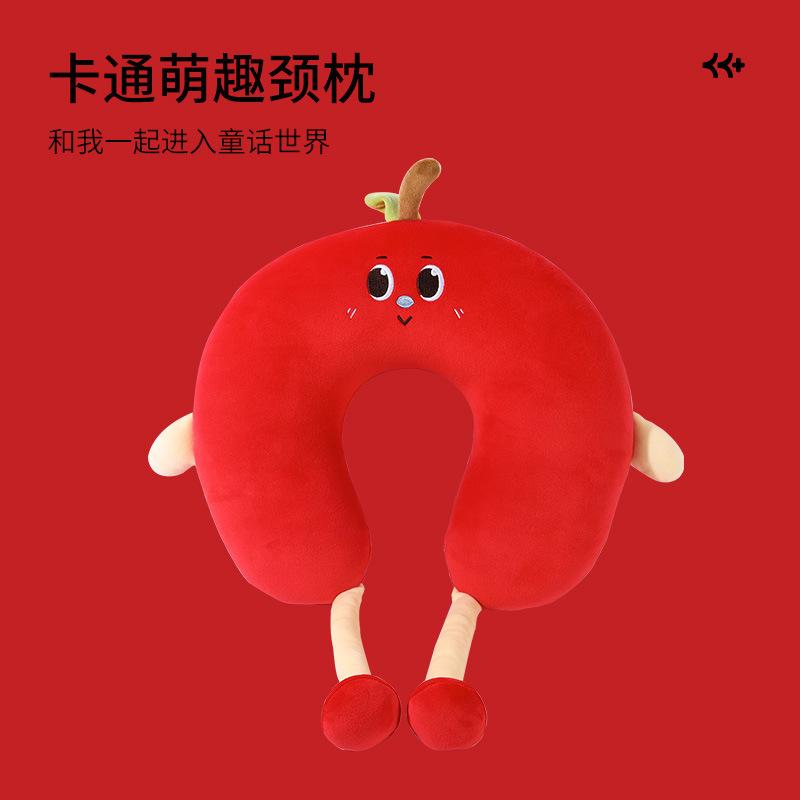 

Cartoon cute u-shaped pillow PP cotton couple travel out car u-shaped neck pillow Single neck pillow