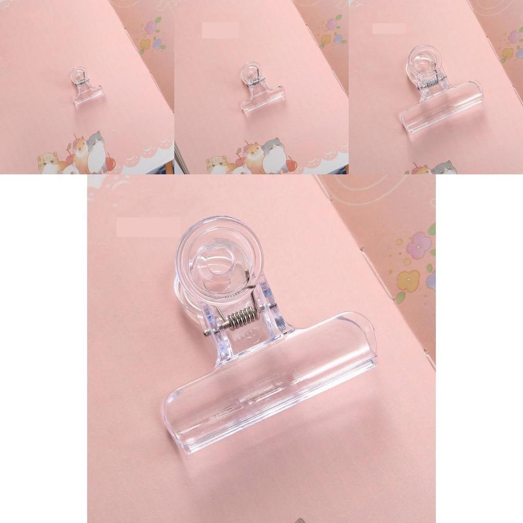 Multi-function Transparent Long Tail Clip Ideal For Binding And Sorting Files Efficiently