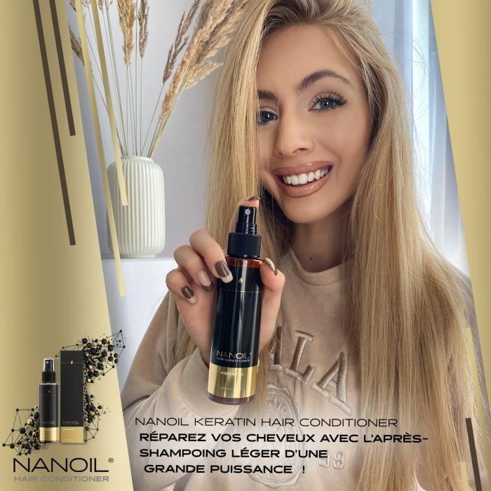 Soin Capillaire Revitalisant À La Kératine Nanoil Keratin Hair Conditioner 125ml - Régénération Capillaire