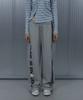 SETUP-EXE Punk Wappen Sweatpants / Melange Gray