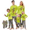 Christmas Print Cute Family Set Pajamas, Home Clothes, Family Set Long Sleeve Top Pants Set