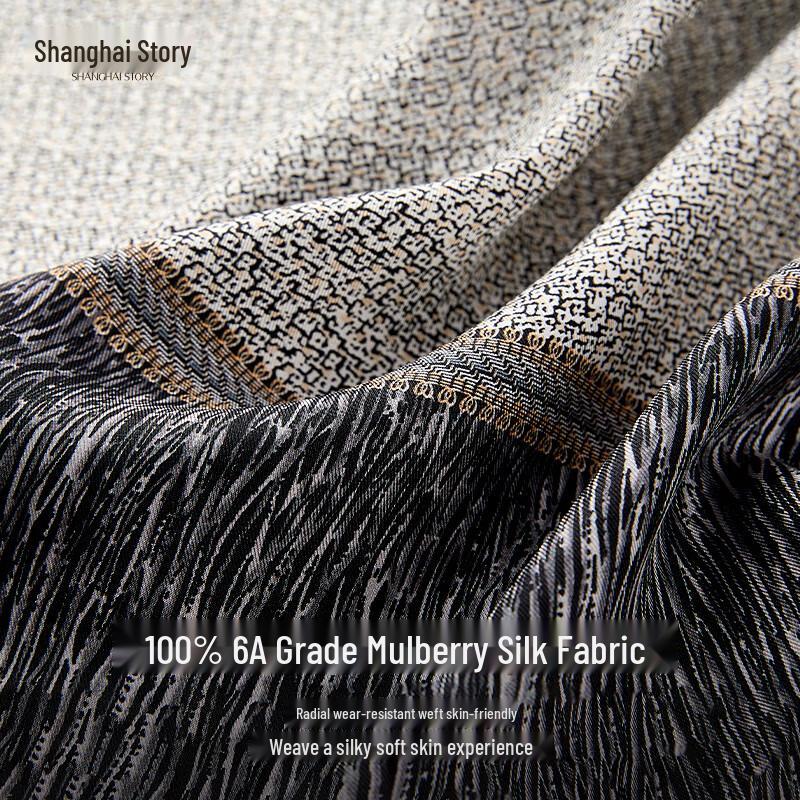 Shanghai Story 100% Mulberry Silk Scarf
