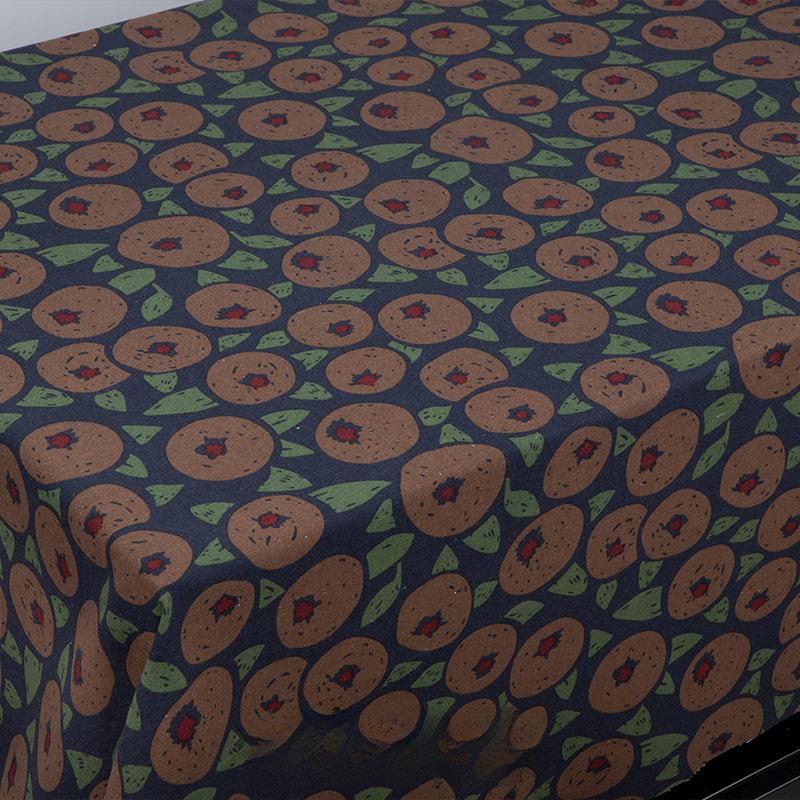 100x150cm Ethnic Printed Fabric Cotton Bohemian Retro Dress Clothes Pillow Tablecloth Fabric Handmade DIY Fabric Cotton Linen