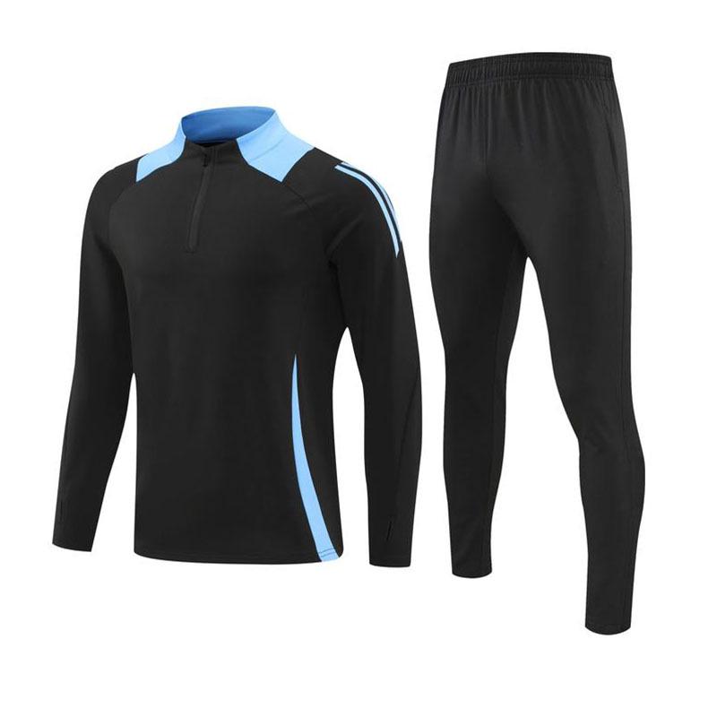 Unisex Long-Sleeve Football and Fitness Training Suit for Adults