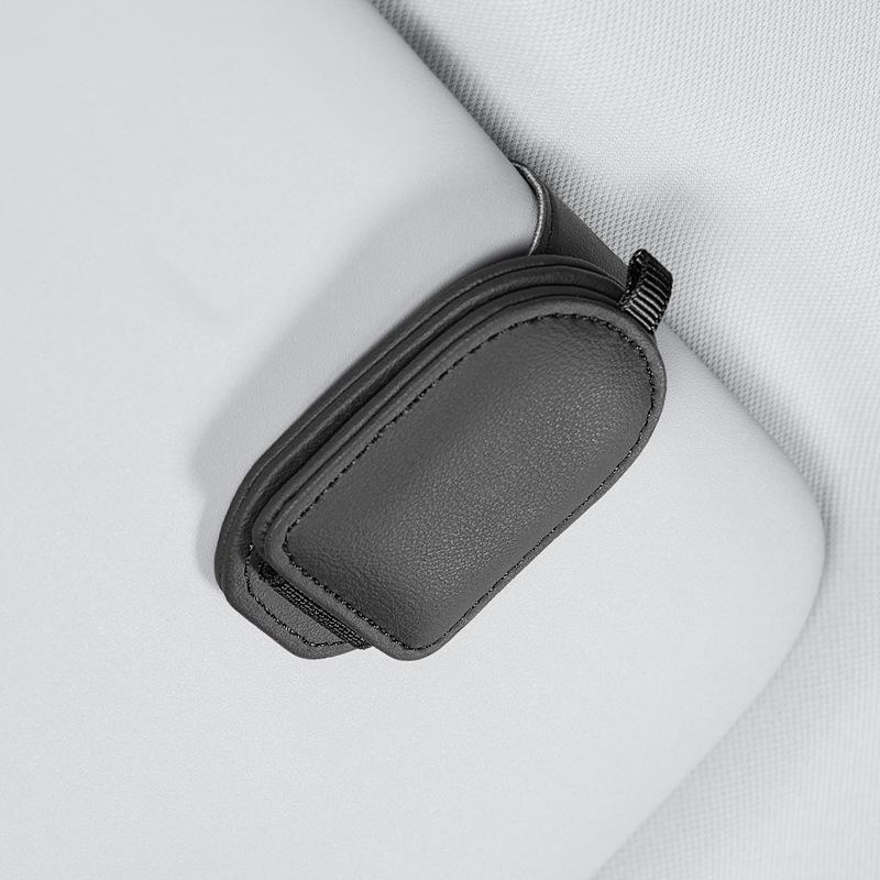 Multifunctional Magnetic Car Sun Visor Glasses and Document Clip