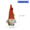 Autumn Harvest Plushes Gnomes Statue Cozys Textiles Flannel Fabric Doll For Fall Home Decorations And Holiday Gift